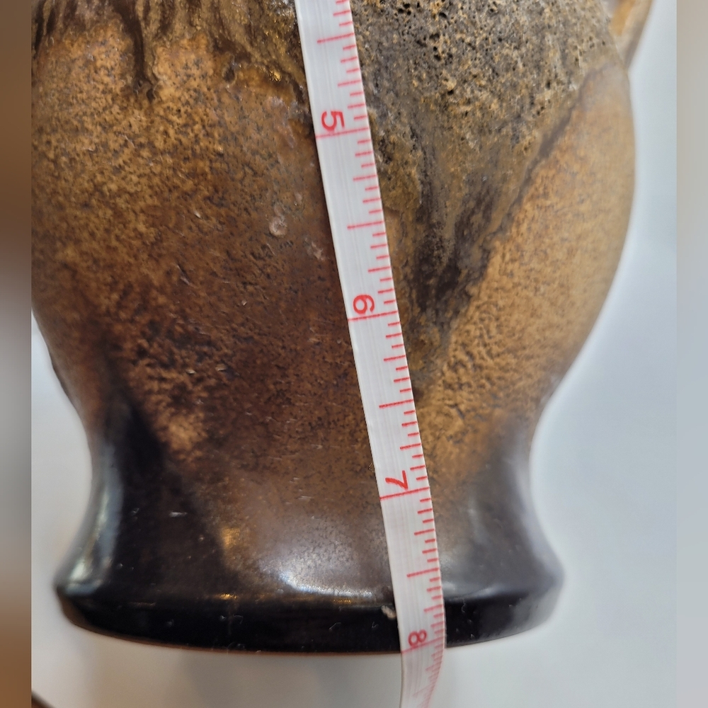 Rustic Brown Ceramic Vase - Picture 5 of 5